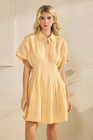 Maddy Dress- Yellow