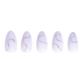 Silent Night Press-On Nails