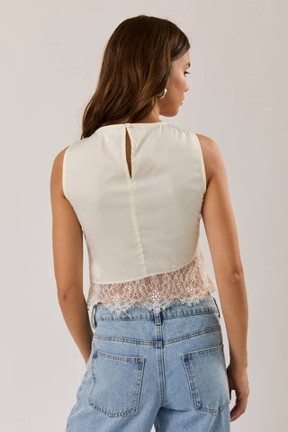Magnolia Top- Cream