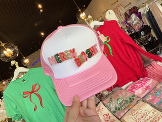 Pinky Merry Bright Trucker Hat