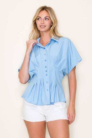 Lesly Top -Blue
