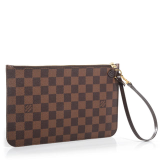 LV Brown Damier Neverfull Pochette