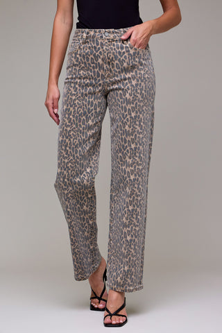 Fall In Love Cheetah Jeans