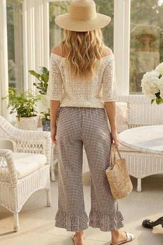 Valeria Pants - Brown