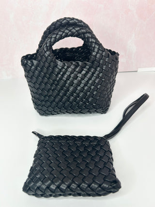 Put Together Mini Purse -Black