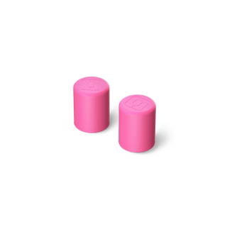 Magnetic Straw Caps -Neon Pink