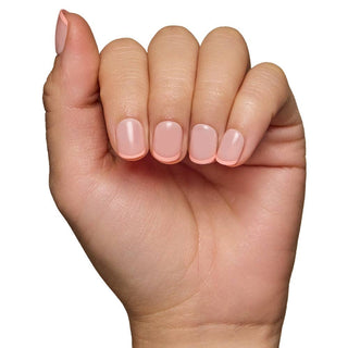 French Peach Press-On Nails