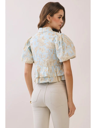 Maya Royal Blouse