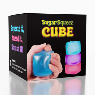 SugarSqueez Jumbo Cube Squishy Sugar Ball