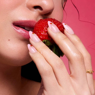 Strawberry Bits Press-On Nails