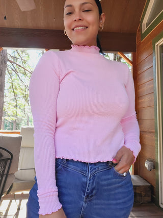 Perfect Day Top- Pink