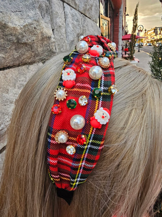 Pearl Santa Headband