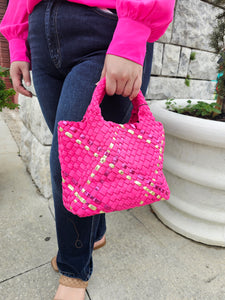 Bling Out Purse -Fuchsia