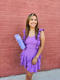 Phoebe Workout Dress -Purple