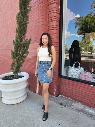 Denim Addiction Skirt