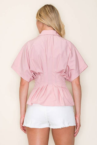 Lesly Top -Pink