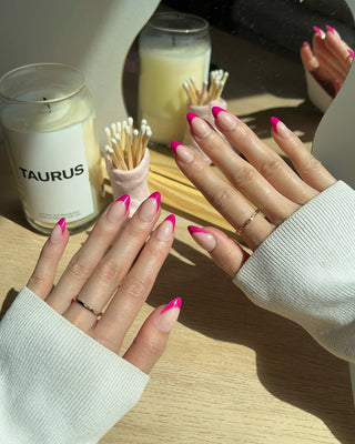 Raspberry Sorbet Press-On Nails
