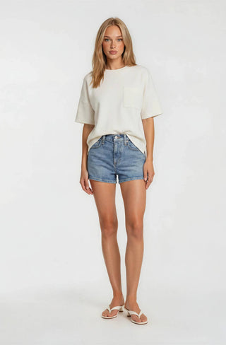 Adela Top -White