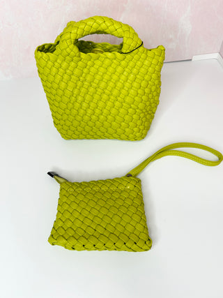 Put Together Mini Purse -Lime