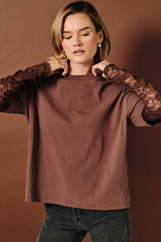 Carmen Top -Brown
