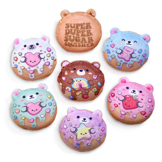 Super Duper Sugar Squisher - Plush Sugar Bear Donuts