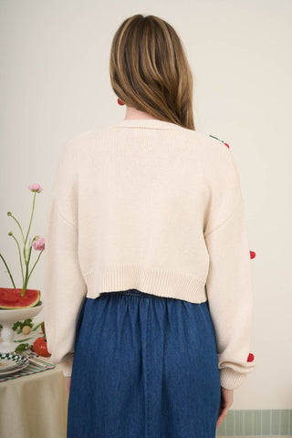 Sweeter Than Cherries Cardigan