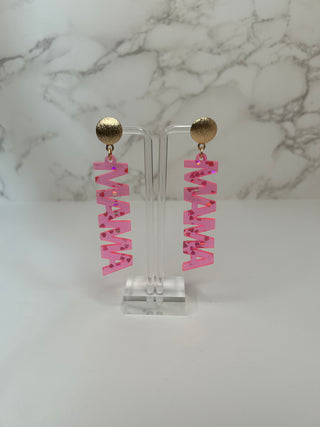 Neon MAMA Earrings