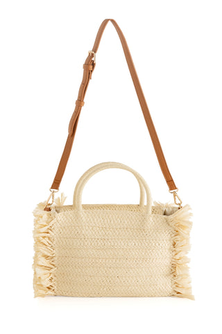 Sarah Mini Tote- Natural