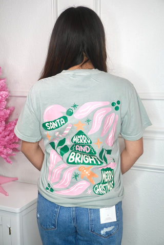 Merry & Bright Tee shirt