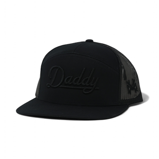 Daddy Trucker Hat- Black