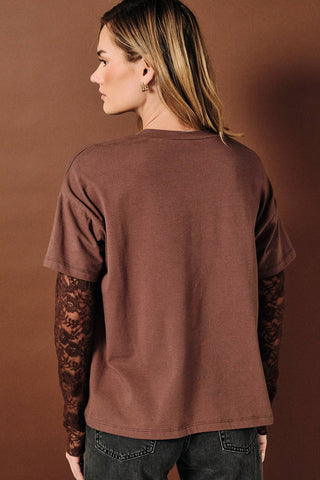 Carmen Top -Brown