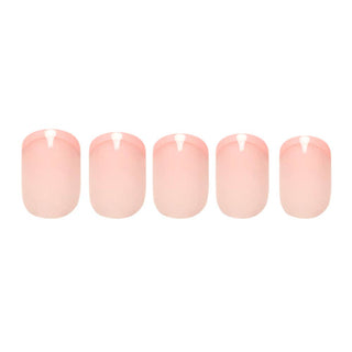 French Peach Press-On Nails
