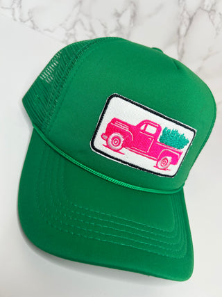 Pink Truck Cap