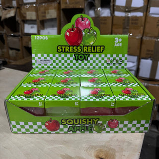 Gummy Glitter Apple Squishy