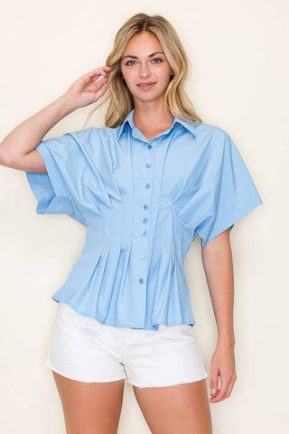 Lesly Top -Blue