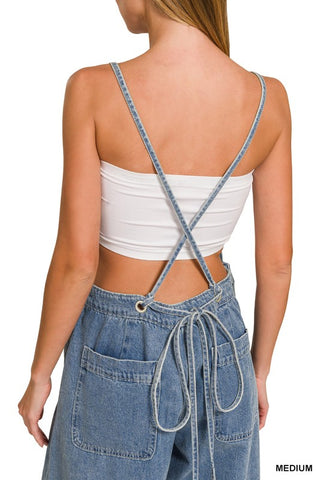 Amelia Denim Overalls