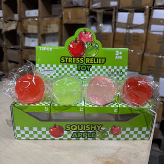 Gummy Glitter Apple Squishy