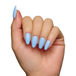 Soft Blue Press-On Nails