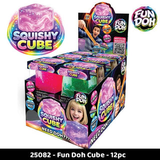 Fun Doh Squish Sparkle Cube