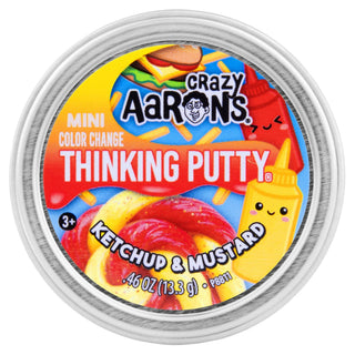 Ketchup & Mustard Thinking Putty -Mini