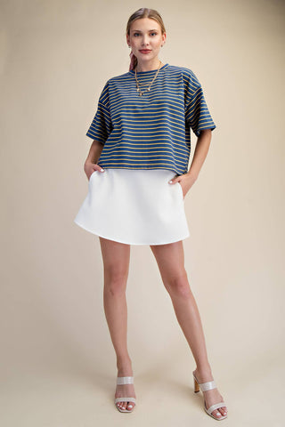 Fiona Top- Blue