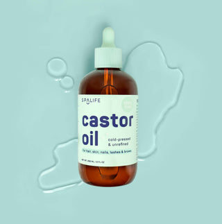 Castor Oil 100% Pure For Hair Skin Lashes