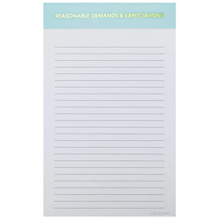 Lined Notepad