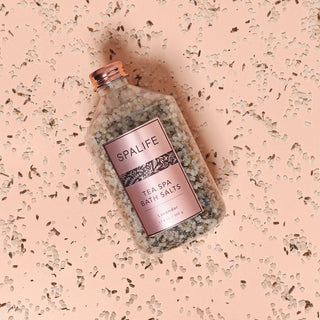 Petal-Infused Effervescent Mineral Bath Salts
