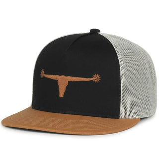 Bull Spurs Icon Hat- Black