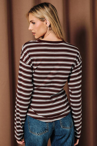 Milan Top- Burgundy