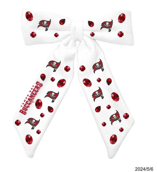 Buccaneers Bow Barrette