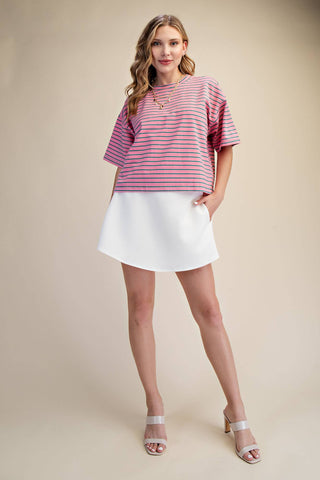 Fiona Top- Pink