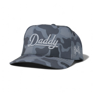 Daddy Trucker Hat -Grey Camo