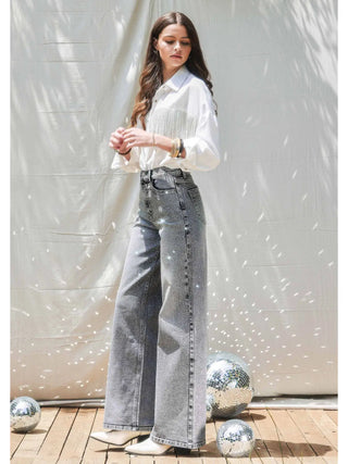 Babe Rhinestone Jeans